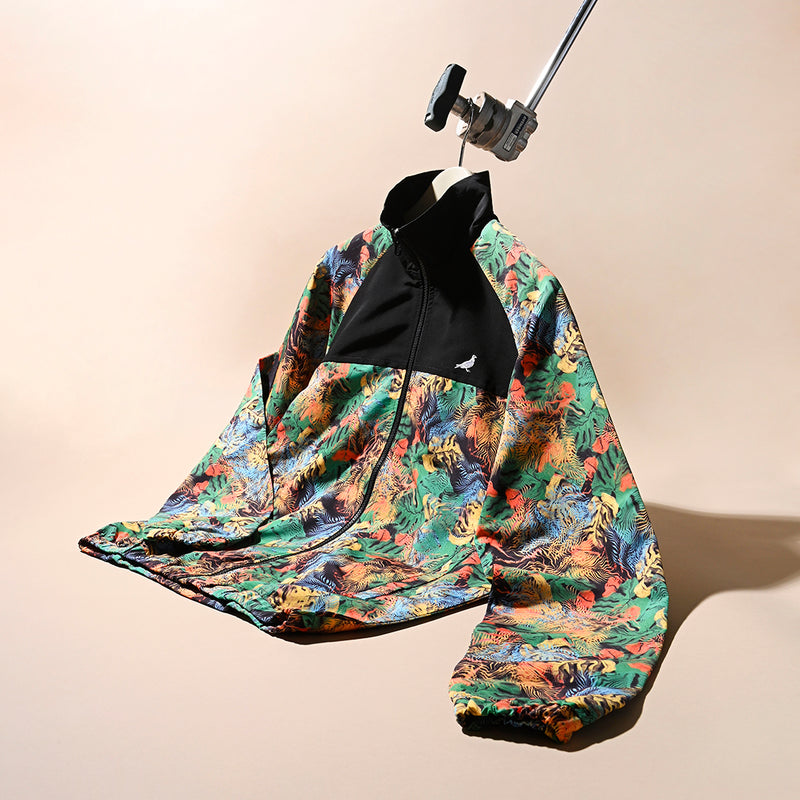 STAPLE PIGEON PARADISE NYLON JACKET GREEN
