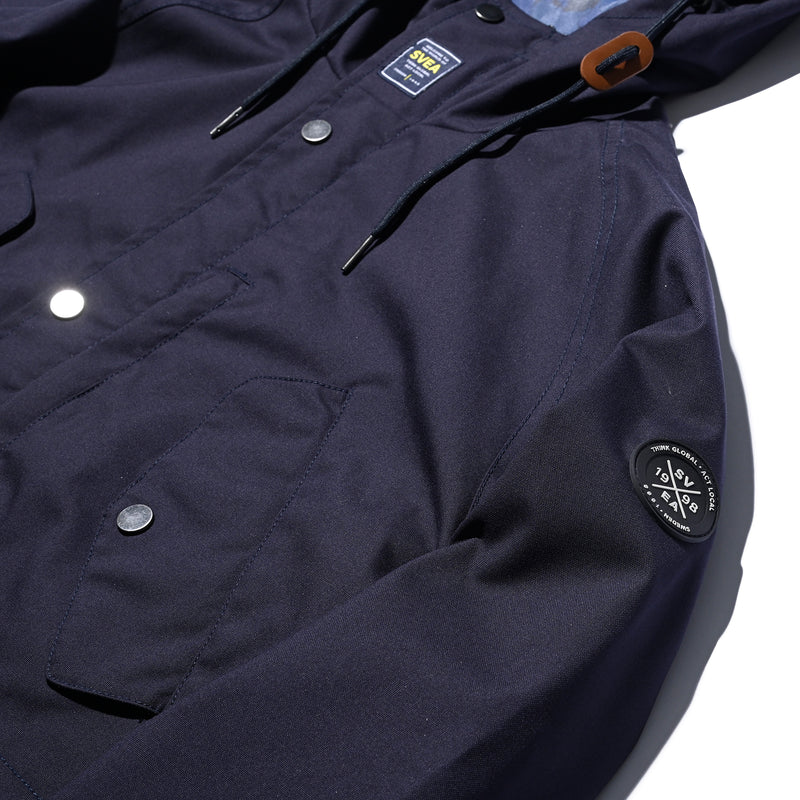 SVEA WOVEN JACKET NAVY