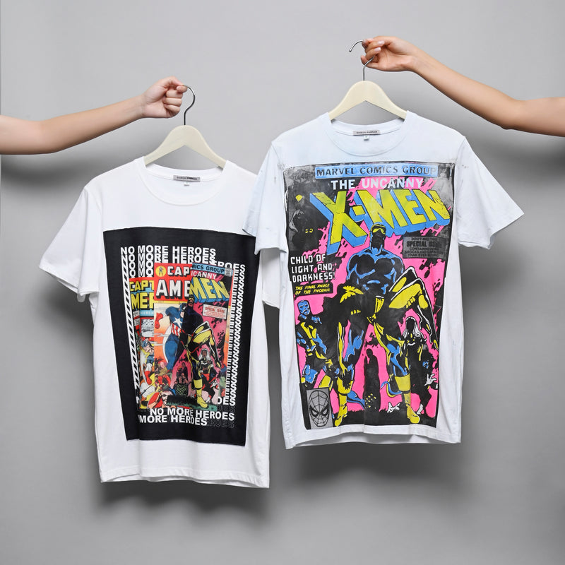 SIMEON FARRAR CREW T-SHIRT WHITE