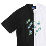 SSERPE TAKE IT EASY HALF SLEEVE TEE BLACK