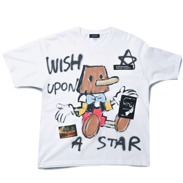 GUERNIKA ANONYMOUSE CCHIO TEE WHITE