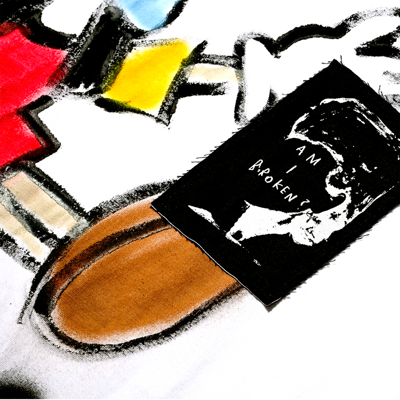 GUERNIKA ANONYMOUSE CCHIO TEE WHITE