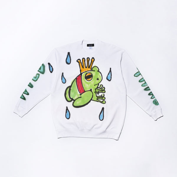 GUERNIKA THE FIRST PATH TO TRUTH CREWNECK OFF WHITE