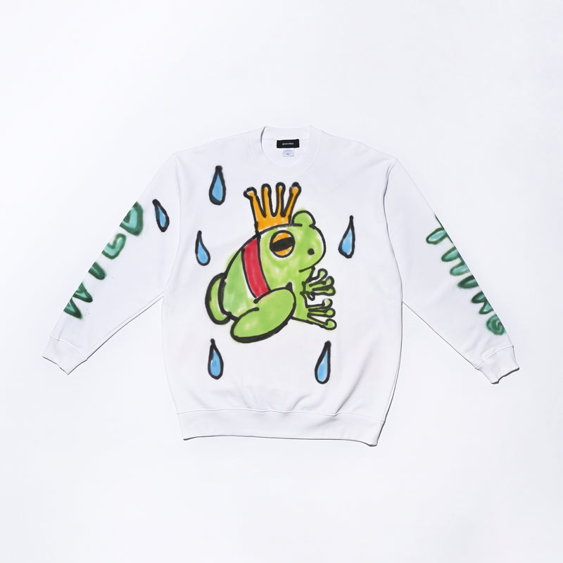 GUERNIKA THE FIRST PATH TO TRUTH CREWNECK OFF WHITE