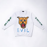 GUERNIKA EVIL CREWNECK OFF WHITE