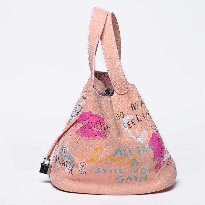 GUERNIKA "NOTICE" CUBE BAG CORAL
