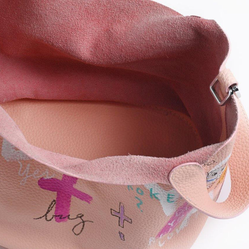 GUERNIKA "NOTICE" CUBE BAG CORAL