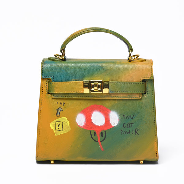 GUERNIKA "YOU GOT POWER" CANDY BAG MULTI