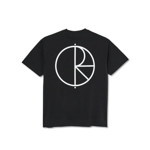 POLAR SKATE STROKE LOGO TEE BLACK