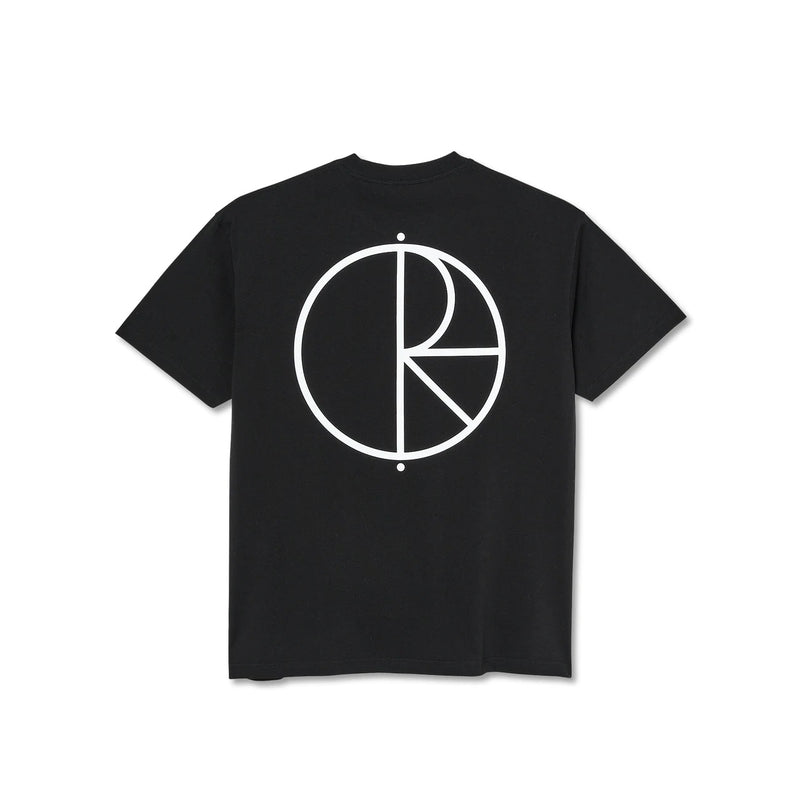 POLAR SKATE STROKE LOGO TEE BLACK
