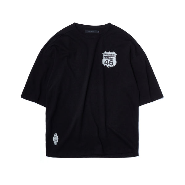 TEE LIBRARY PERRY 46 TEE BLACK