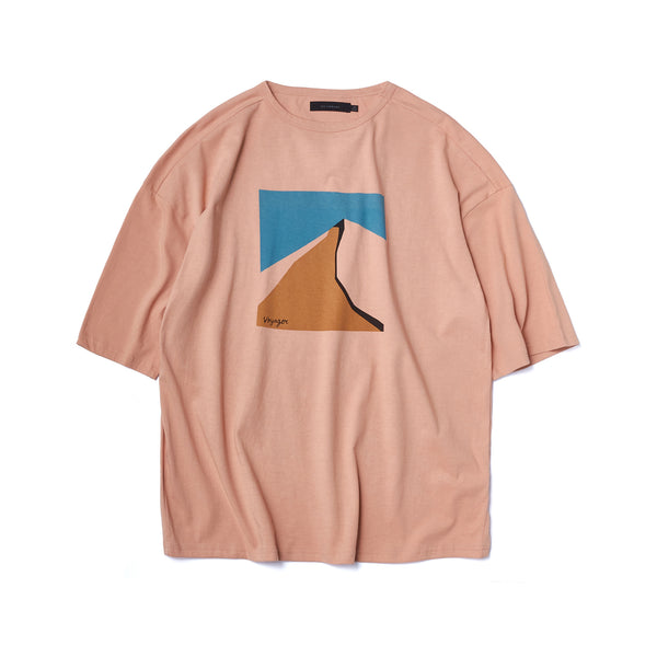 TEE LIBRARY PILGRIMAGE TEE BEIGE