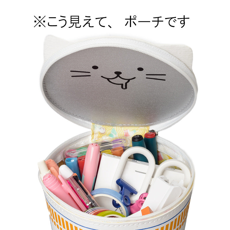 NISSIN CUP NOODLE 50TH ANNIVERSARY CUP NOODLE SEAFOOD BIG POUCH BOOK