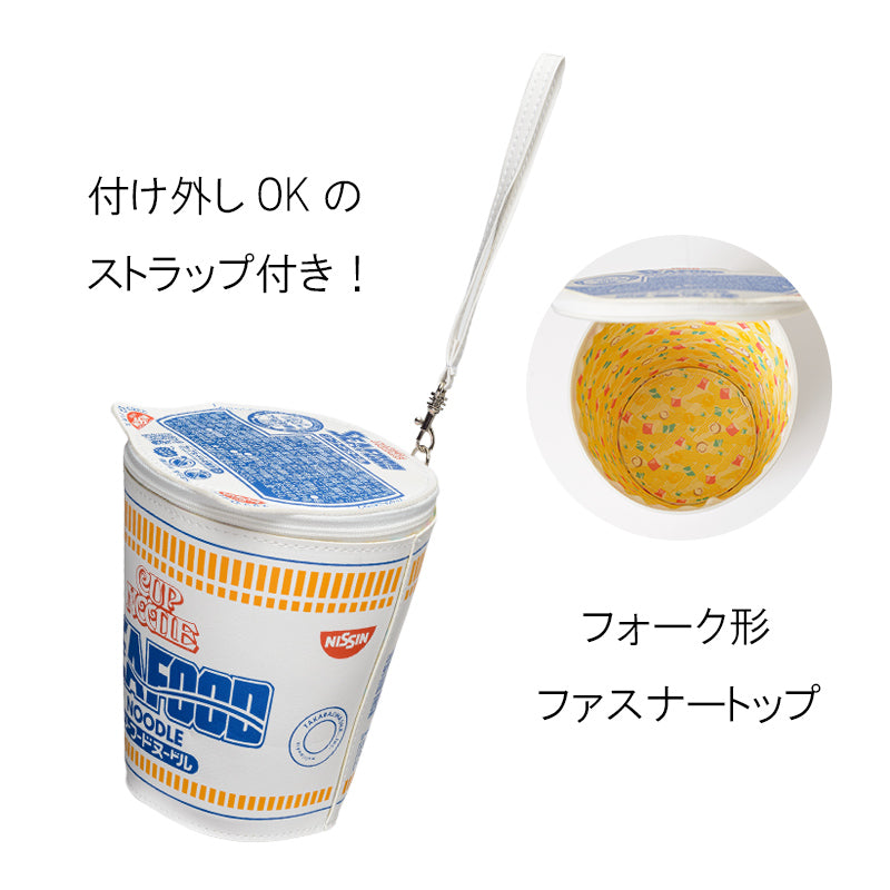 NISSIN CUP NOODLE 50TH ANNIVERSARY CUP NOODLE SEAFOOD BIG POUCH BOOK