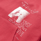 TEE LIBRARY LETTER FOR NATURE HOODIE CHERRY