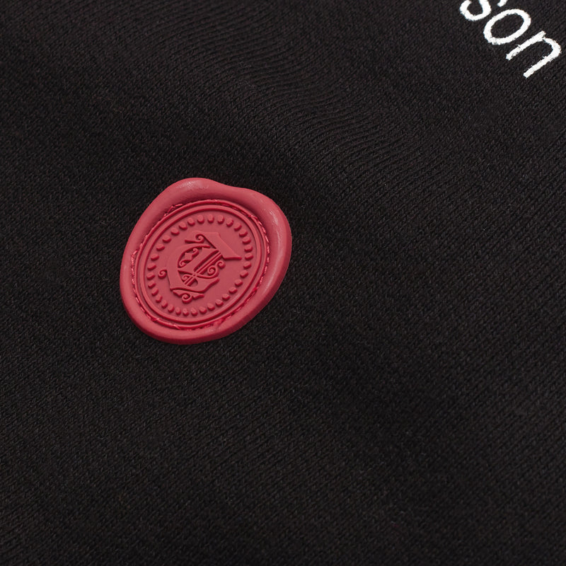 TEE LIBRARY LETTER FROM GOETHE HOODIE BLACK