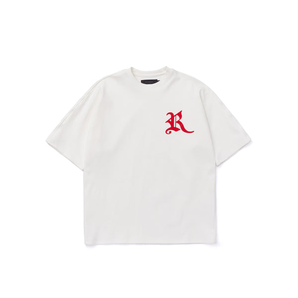 TEE LIBRARY FROM ROMEO DOLMAN SHORT SLEEVES SWEATSHIRT WHITE