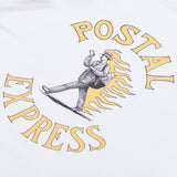 TEE LIBRARY MAILMAN TEE WHITE