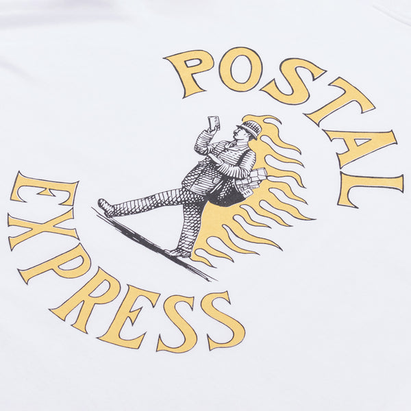 TEE LIBRARY MAILMAN TEE WHITE