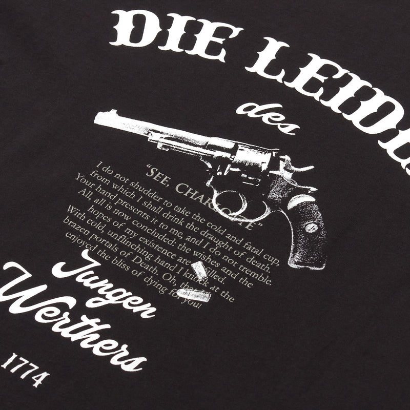 TEE LIBRARY WERTHER'S GUN TEE BLACK