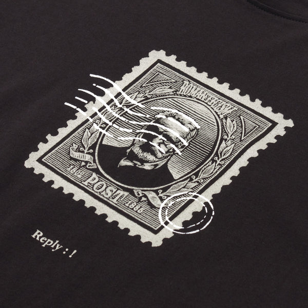 TEE LIBRARY POSTAGE HUGO TEE BLACK