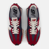 NEW BALANCE 327 NB NAVY WITH NB SCARLET MS327MR RED