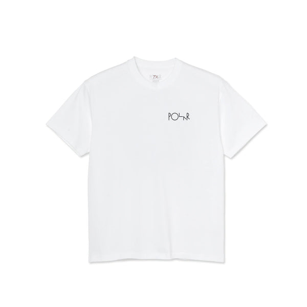POLAR SKATE IT WILL PASS FILL LOGO TEE WHITE