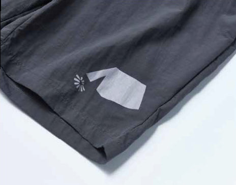 TEE LIBRARY TENT DECK SHORTS BLACK