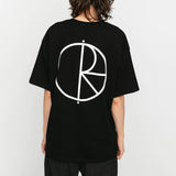 POLAR SKATE STROKE LOGO TEE BLACK