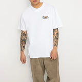 POLAR SKATE BASEBALL TEE WHITE