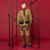 WEAVISM ANTI-PILLING 3D POCKET PANTS OLIVE GREEN