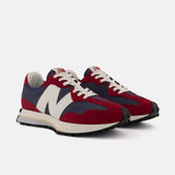NEW BALANCE 327 NB NAVY WITH NB SCARLET MS327MR RED