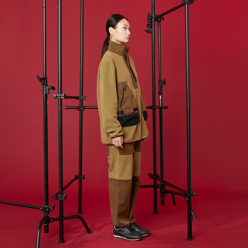 WEAVISM ANTI-PILLING 3D POCKET PANTS OLIVE GREEN