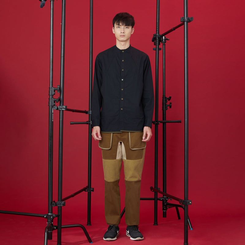 WEAVISM ANTI-PILLING 3D POCKET PANTS OLIVE GREEN
