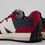 NEW BALANCE 327 NB NAVY WITH NB SCARLET MS327MR RED