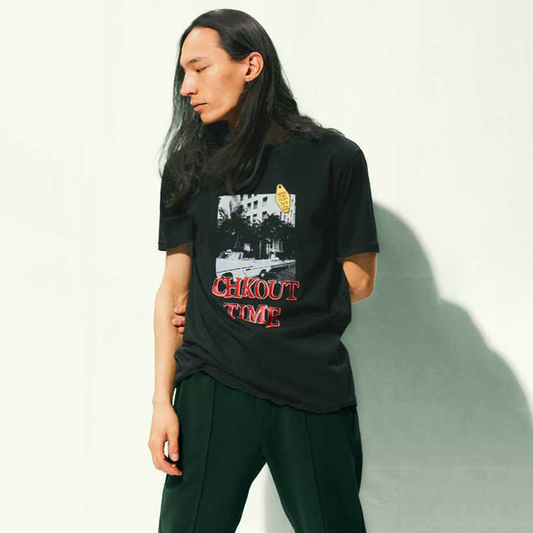 TEE LIBRARY CHECK-OUT TEE BLACK