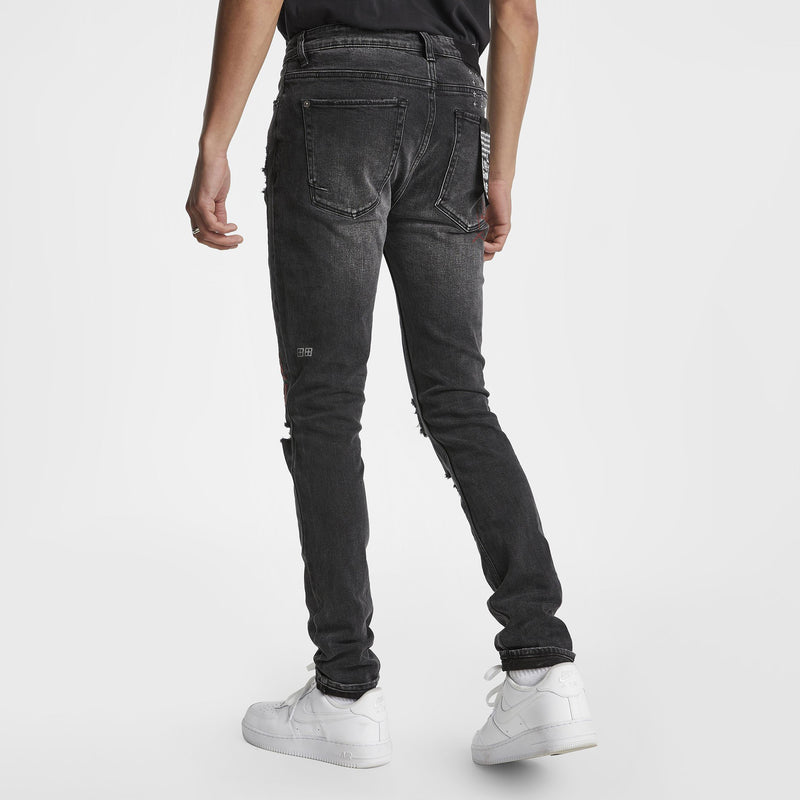 KSUBI VAN WINKLE MANIAC DENIM BLACK
