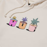 HUF WATER YOUR GARDEN P/O HOODIE NATURAL