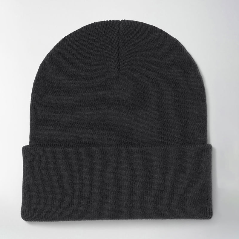 DICKIES ACRYLIC CUFFED BEANIE HAT BLACK