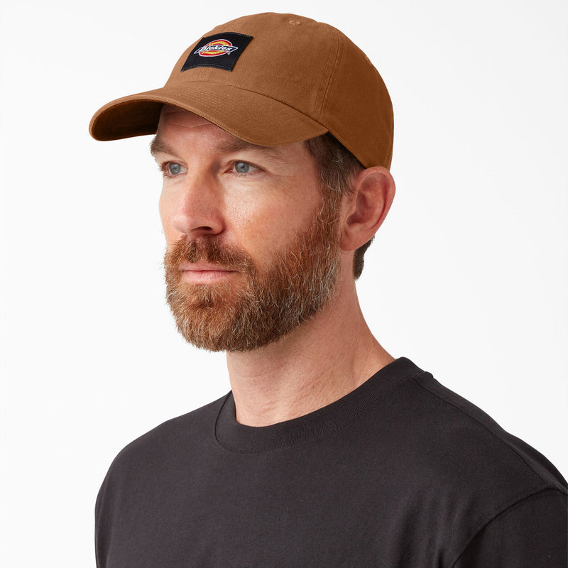 DICKIES WASHED CANVAS CAP BROWN DUCK