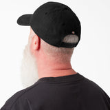 DICKIES WASHED CANVAS CAP BLACK