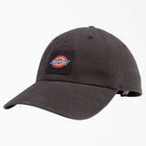 DICKIES WASHED CANVAS CAP BLACK