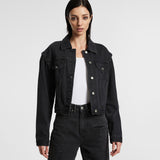KSUBI WHITNEY JACKET NAVANA DENIM BLACK