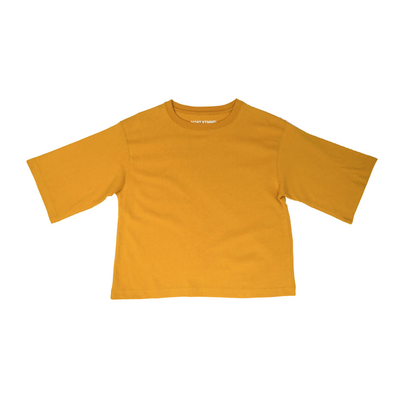 MONT KEMMEL YGMKL03  S/S WIDE T-SHIRT MUSTARD