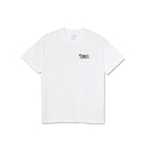 POLAR SKATE BASEBALL TEE WHITE