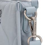 KANGOL QUILT II SMALL CROSS BAG BLUE