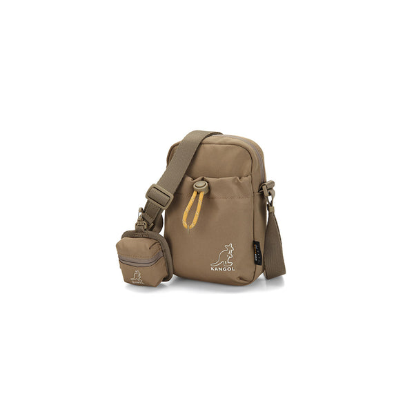 KANGOL WEEKEND LIGHT CROSS BAG BEIGE