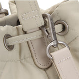 KANGOL QUILT II BUCKET BAG BEIGE