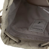 KANGOL QUILT II BUCKET BAG BEIGE