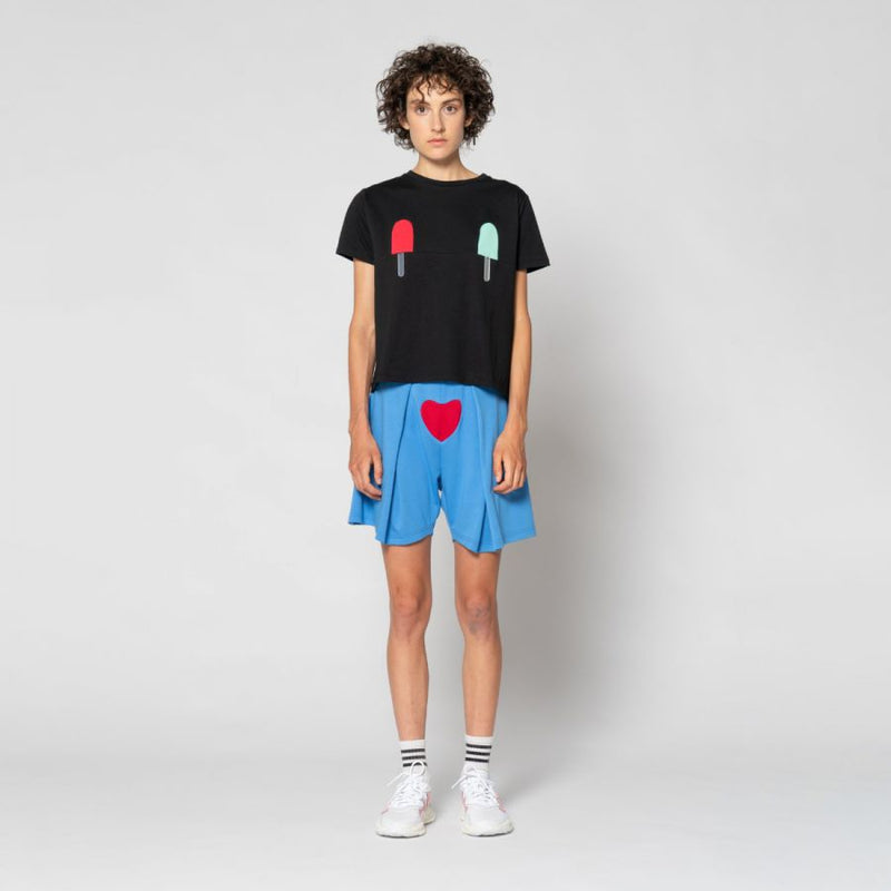 LAU ELSA T-SHIRT BLACK